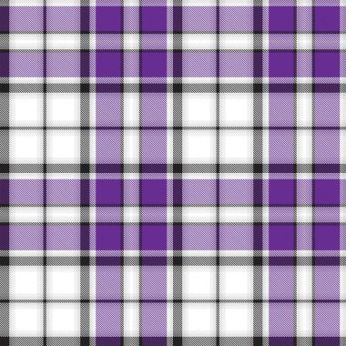 Mor Ombre Ekose desenli, moda tekstil ve grafikleri için uygun.