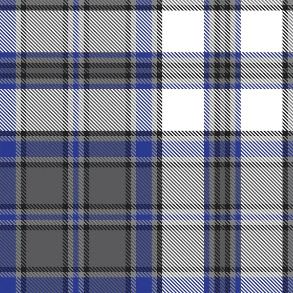 Patrón Sin Costura Texturizado Cuadros Ombre Azul Adecuado Para Textiles — Vector de stock