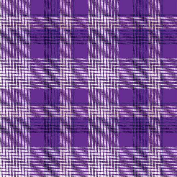 Purple Ombre Plaid Textured Seamless Pattern Suitable Fashion Textiles Graphics — Stock Vector