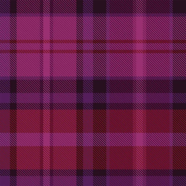 Purpurowy Ombre Plaid Teksturowany Bezszwowy Wzór Nadaje Się Tekstyliów Mody — Wektor stockowy