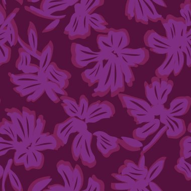 Moda tekstil, grafik, arka plan ve el sanatları için çiçek desensiz arkaplan