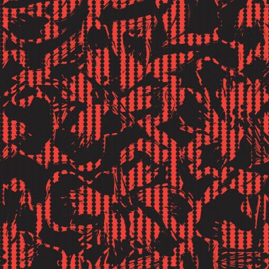 Moda tekstil ve grafikleri için çizgili dokuları olan çiçeksiz desen