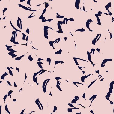 Moda tekstil, grafik, arka plan ve el sanatları için çiçek desensiz arkaplan