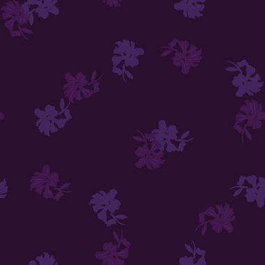 Moda tekstil, grafik, arka plan ve el sanatları için çiçek desensiz arkaplan