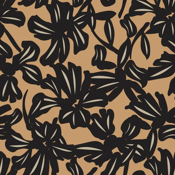 Moda tekstil, grafik, arka plan ve el sanatları için çiçek desensiz arkaplan