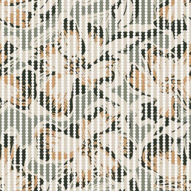 Moda tekstil ve grafikleri için çizgili dokuları olan çiçeksiz desen