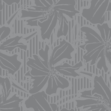 Moda tekstil ve grafikleri için çizgili dokuları olan çiçeksiz desen