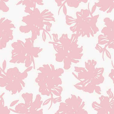 Moda tekstil, grafik, arka plan ve el sanatları için çiçek desensiz arkaplan