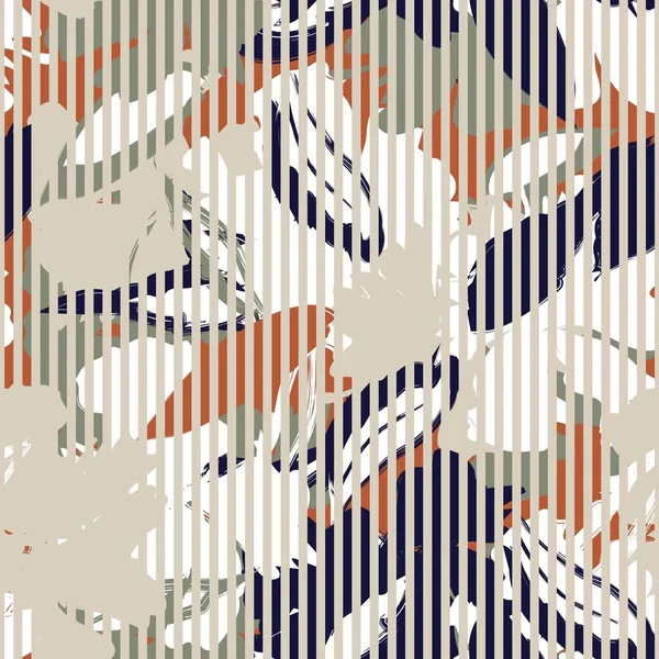 Moda tekstil ve grafikleri için çizgili dokuları olan çiçeksiz desen