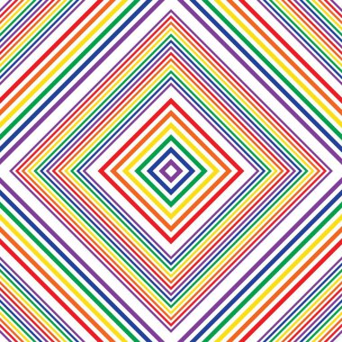 Gökkuşağı Argyle Moda tekstil ürünleri, ev eşyaları, grafikler için çapraz çizgili kusursuz desen