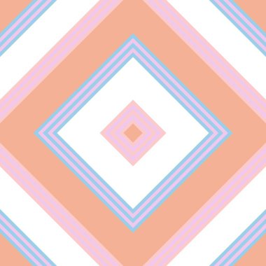 Pastel Gökkuşağı Argyle Çapraz Çizgili Moda tekstil, ev eşyaları, grafikler için kusursuz desen