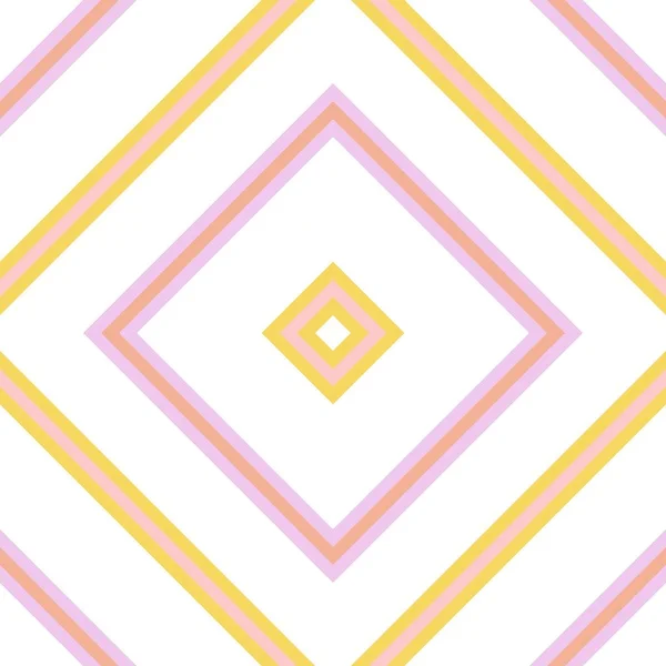 Pastel Rainbow Argyle Diagonal Bez Szwu Wzór Dla Tekstyliów Mody — Wektor stockowy