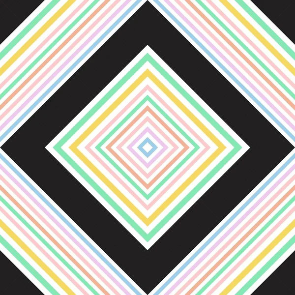 Pastel Rainbow Argyle Diagonal Полосатый Бесшовный Узор Моды Текстиля Домашней — стоковый вектор