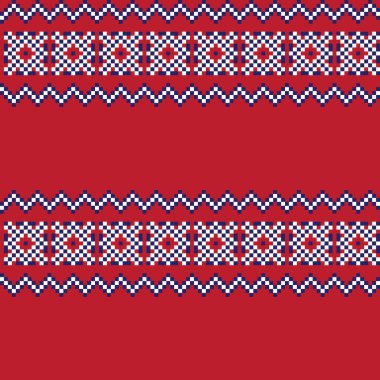 Moda tekstil, örgü ve grafikleri için Noel panayırı desen tasarımı