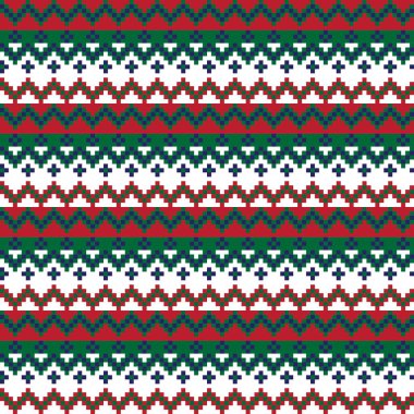 Moda tekstil, örgü ve grafikleri için Noel panayırı desen tasarımı