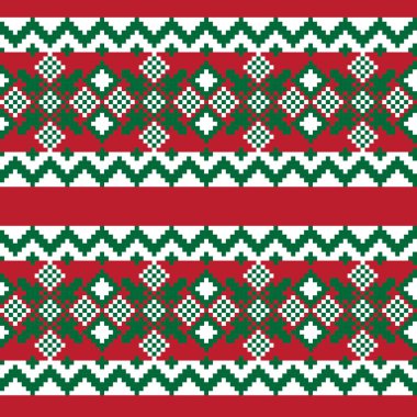 Moda tekstil, örgü ve grafikleri için Noel panayırı desen tasarımı