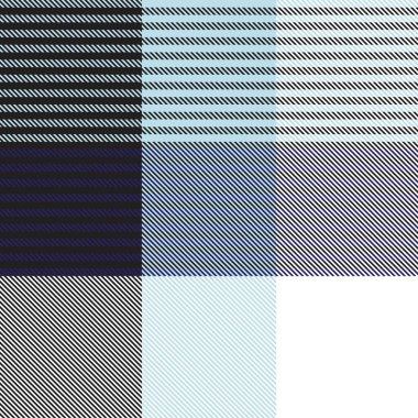 Gümrüksüz ekose tasarım şablonu iki katmanlı (büküm ve büküm). Bir katmanı diğerini düzenlemek için kilitle, ya da ikisini birden kilidi açarak düzenle