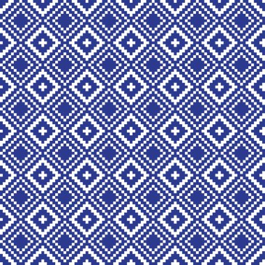 Örgü, moda tekstili ve grafikler için argyle Fair Island kusursuz desen tasarımı