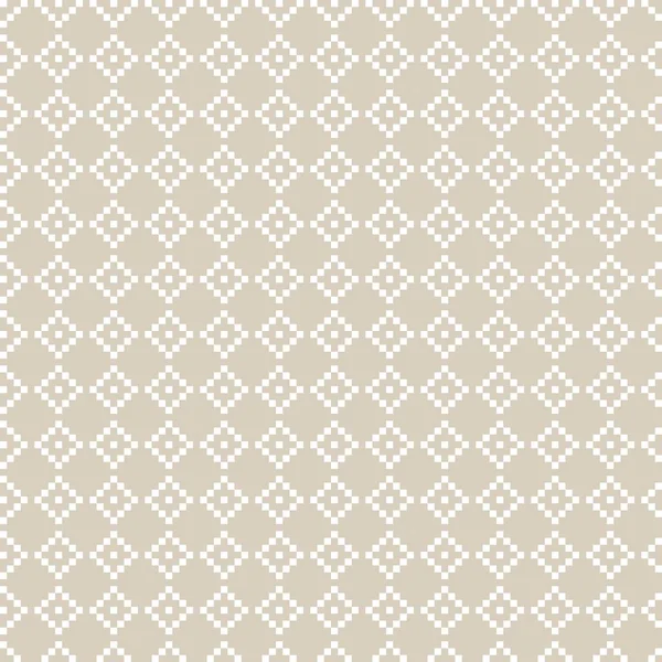 ニット ファッションテキスタイル グラフィックのためのアーガイルフェア島シームレスパターンデザイン — ストックベクタ