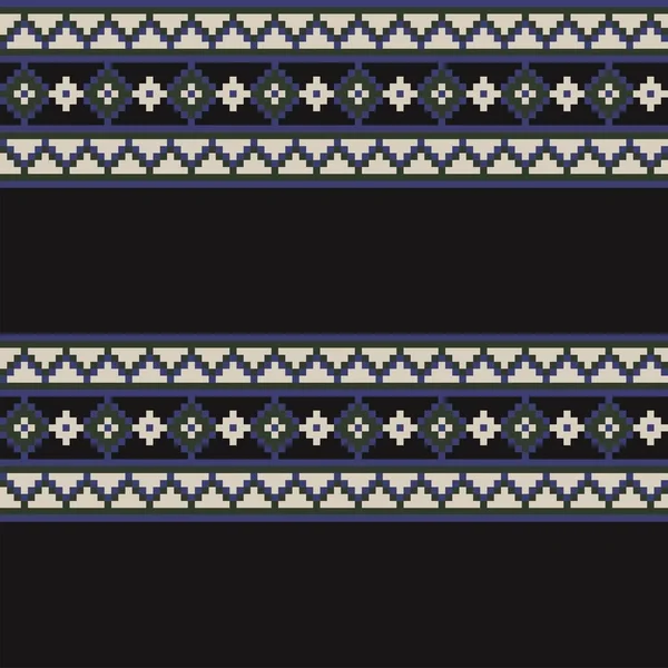 Argyle Fair Isle Sömlös Mönster Design För Stickade Kläder Mode — Stock vektor