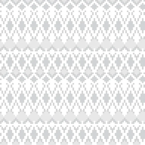 Argyle Fair Isle Nahtloses Musterdesign Für Strickwaren Modetextilien Grafiken — Stockvektor