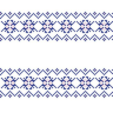 Moda tekstil, örgü ve grafikleri için kar taneleri adası desenli tasarım