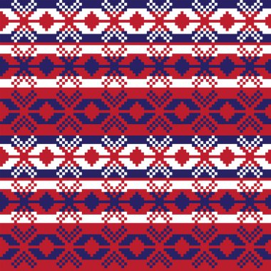 Moda tekstil, örgü ve grafikleri için Noel panayırı desen tasarımı
