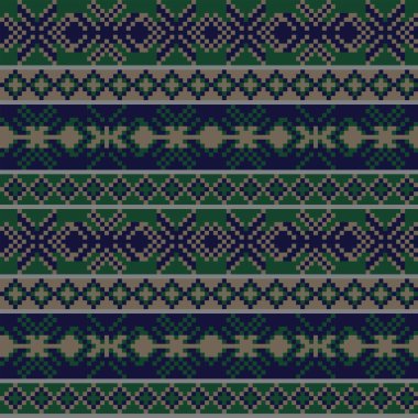 Moda tekstil, örgü ve grafikleri için Noel panayırı desen tasarımı