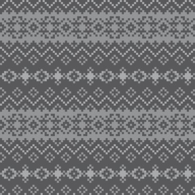 Moda tekstil, örgü ve grafikleri için kar taneleri adası desenli tasarım