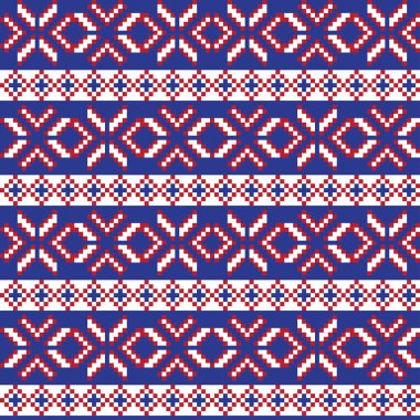 Moda tekstil, örgü ve grafikleri için Noel panayırı desen tasarımı