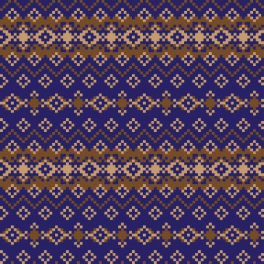 Moda tekstil, örgü ve grafikleri için kar taneleri adası desenli tasarım