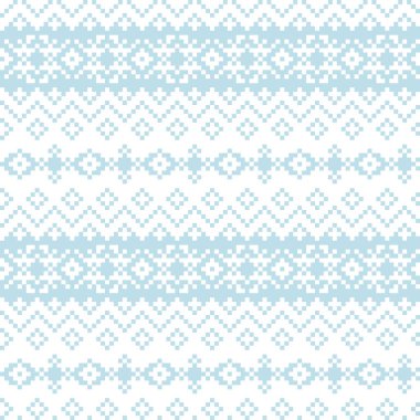 Moda tekstil, örgü ve grafikleri için kar taneleri adası desenli tasarım