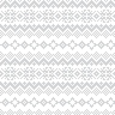 Moda tekstil, örgü ve grafikleri için kar taneleri adası desenli tasarım