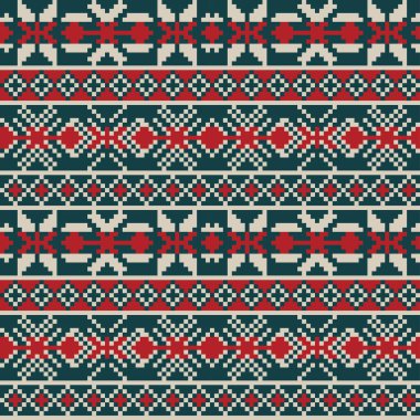 Moda tekstil, örgü ve grafikleri için Noel panayırı desen tasarımı