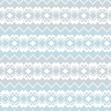 Moda tekstil, örgü ve grafikleri için kar taneleri adası desenli tasarım