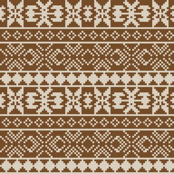 Різдвяний Ярмарок Острівний Дизайн Візерунка Модного Текстилю Трикотажу Графіки — стоковий вектор