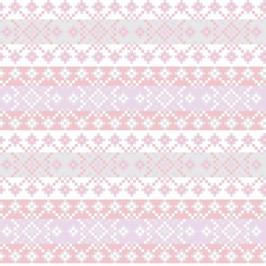 Moda tekstil, örgü ve grafikleri için kar taneleri adası desenli tasarım