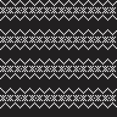 Moda tekstil, örgü ve grafikleri için kar taneleri adası desenli tasarım