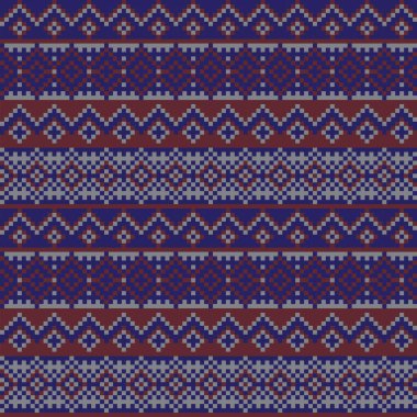 Moda tekstil, örgü ve grafikleri için kar taneleri adası desenli tasarım