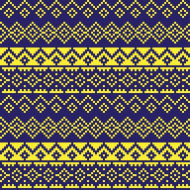 Moda tekstil, örgü ve grafikleri için kar taneleri adası desenli tasarım