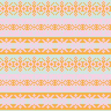 Moda tekstil, örgü ve grafikleri için kar taneleri adası desenli tasarım