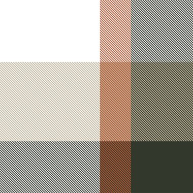 İki katmanlı (üst / alt) özel ekose tasarım şablonu. Bir katmanı diğerini düzenlemek için kilitle, ya da ikisini birden kilidi açarak düzenle