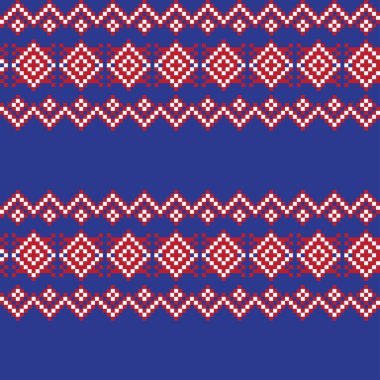 Moda tekstil, örgü ve grafikleri için kar taneleri adası desenli tasarım