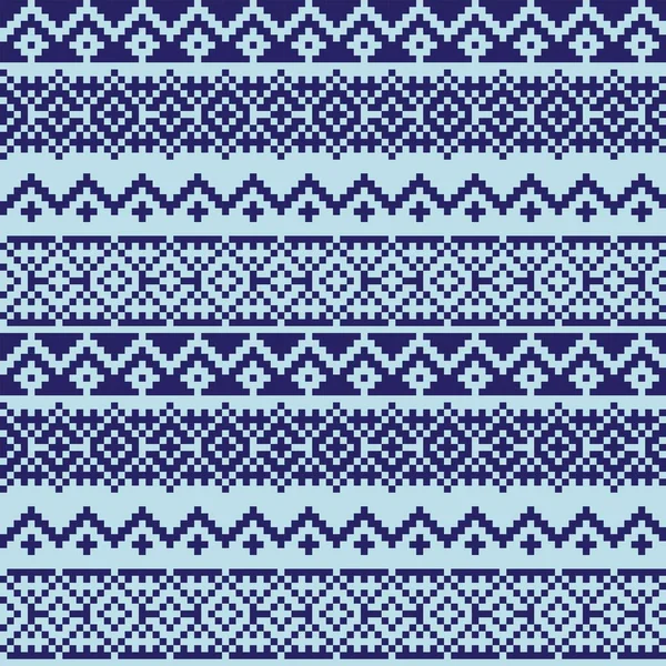 Snowflake Fair Island Pattern Design Fashion Textiles Трикотаж Graphics — стоковый вектор