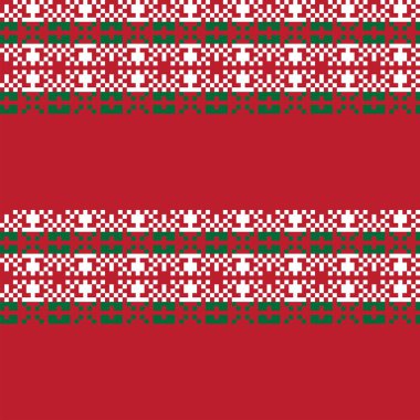 Moda tekstil ürünleri, örgü giysileri ve grafikler için kar tanesi desenli ada deseni tasarımı. Ögeler değiştirilebilir.