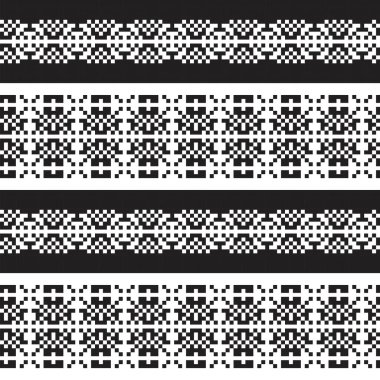 Moda tekstil ürünleri, örgü giysileri ve grafikler için kar tanesi desenli ada deseni tasarımı. Ögeler değiştirilebilir.