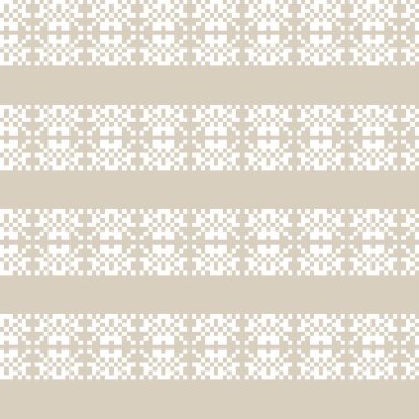 Moda tekstil ürünleri, örgü giysileri ve grafikler için kar tanesi desenli ada deseni tasarımı. Ögeler değiştirilebilir.