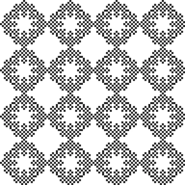 Veletrh Vločky Ostrovní Vzor Design Pro Módní Textil Pleteniny Grafiku — Stockový vektor