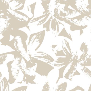 Moda tekstil, grafik, arka plan ve el sanatları için kusursuz desenli fırça darbeleri