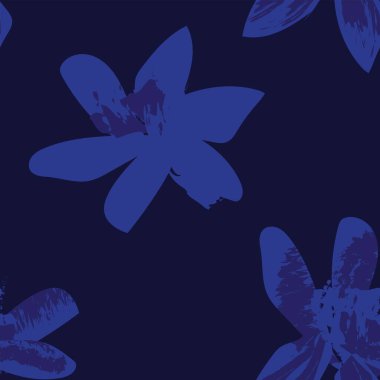 Moda tekstil, grafik, arka plan ve el sanatları için kusursuz desenli fırça darbeleri